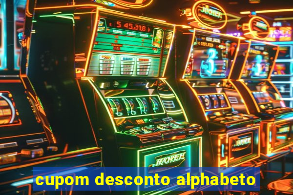 cupom desconto alphabeto